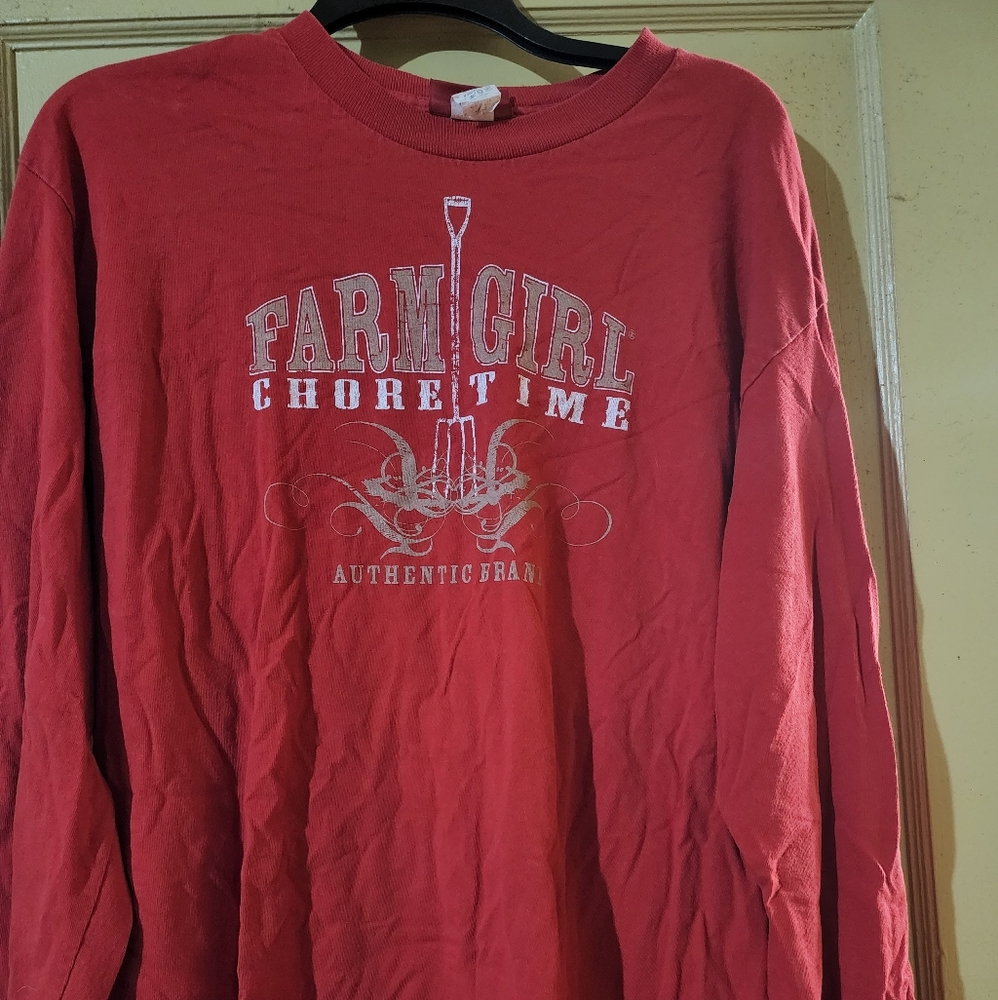 Farmgirl long sleeve T